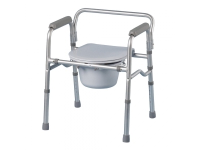 Adjustable Height Commode